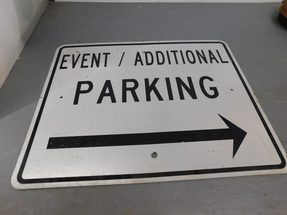Additional Parking Sign 24" x 30"