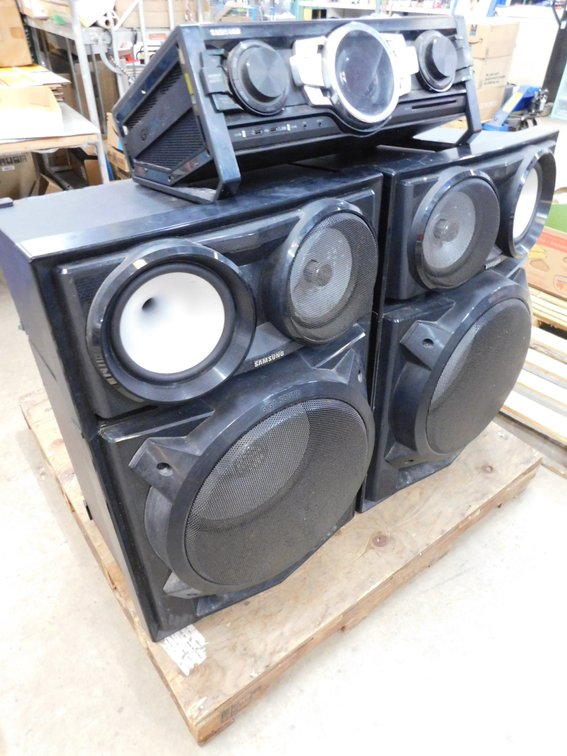Samsung Receiver with Speakers Model NO. MX-FS9000 2560 Watt Audio System