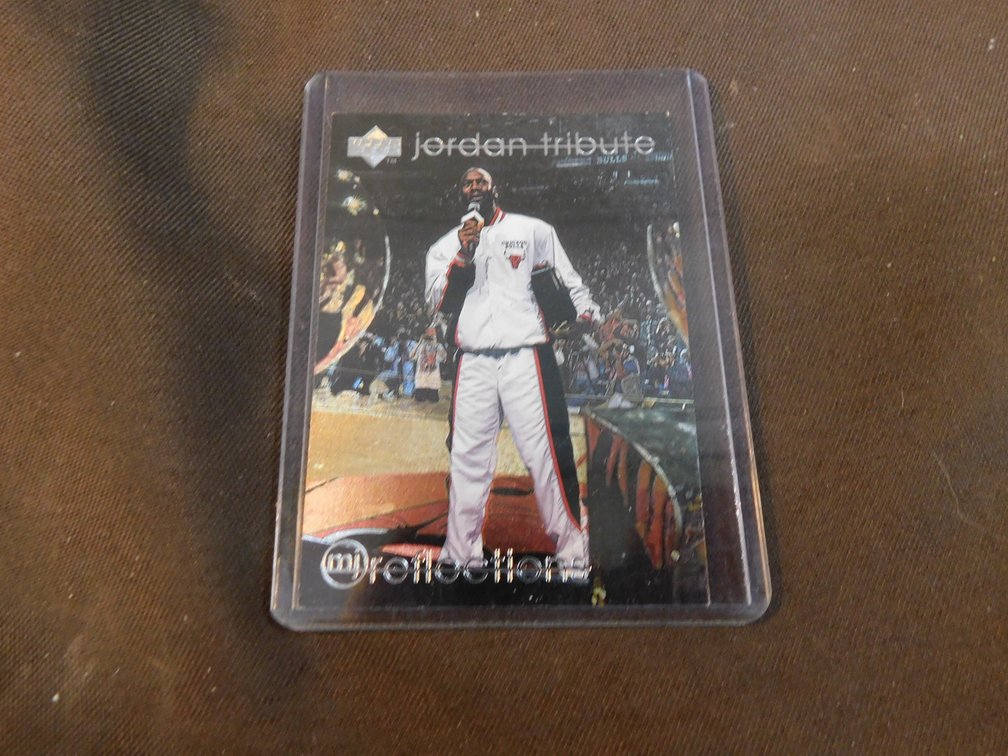 1998 Michael Jordan Reflection Card #MJ78 by Upper Deck