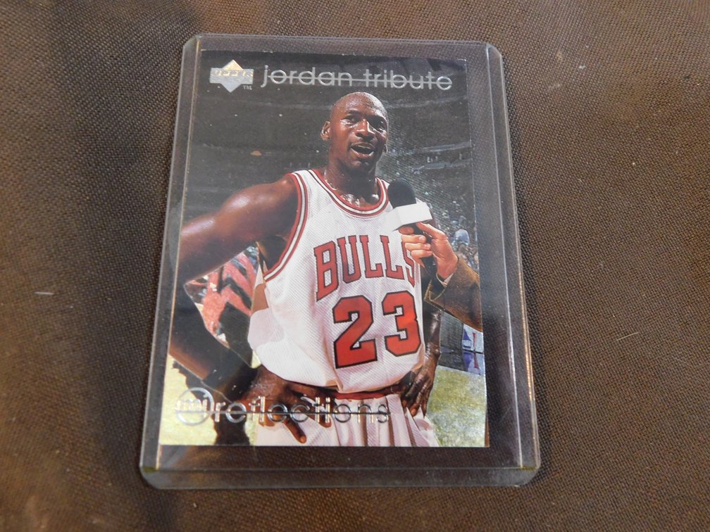 1998 Michael Jordan Reflection Card #MJ75 by Upper Deck