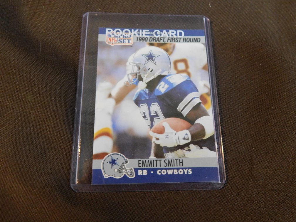 1990 NFL Pro-Set, Emmitt Smith "Rookie" Card #685