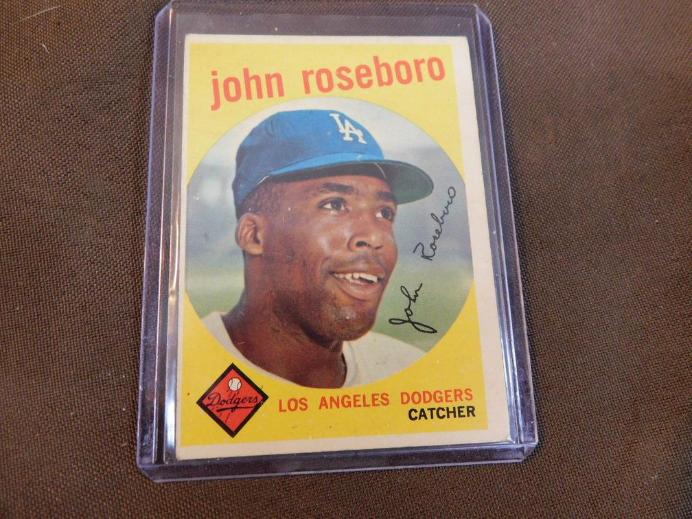 1959 John Roseboro Card #441 by Topps
