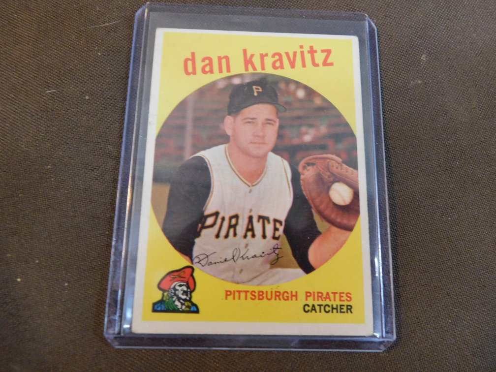 1959 Dan Kravitz Card #536 by Topps