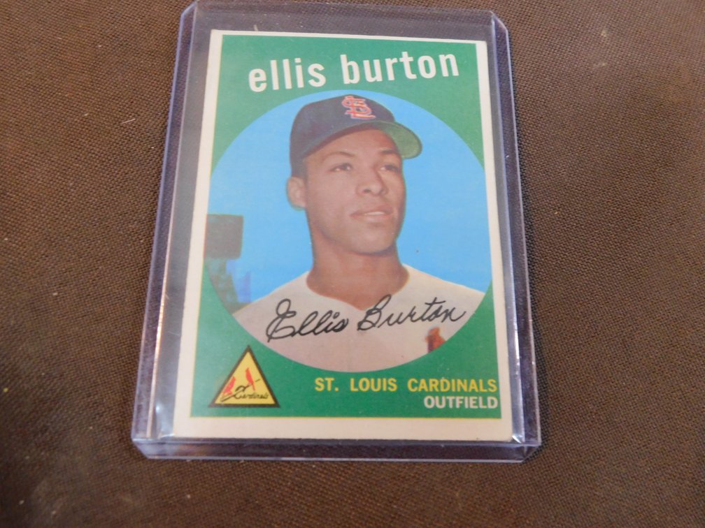 1959 Ellis Burton Card #231 by Topps
