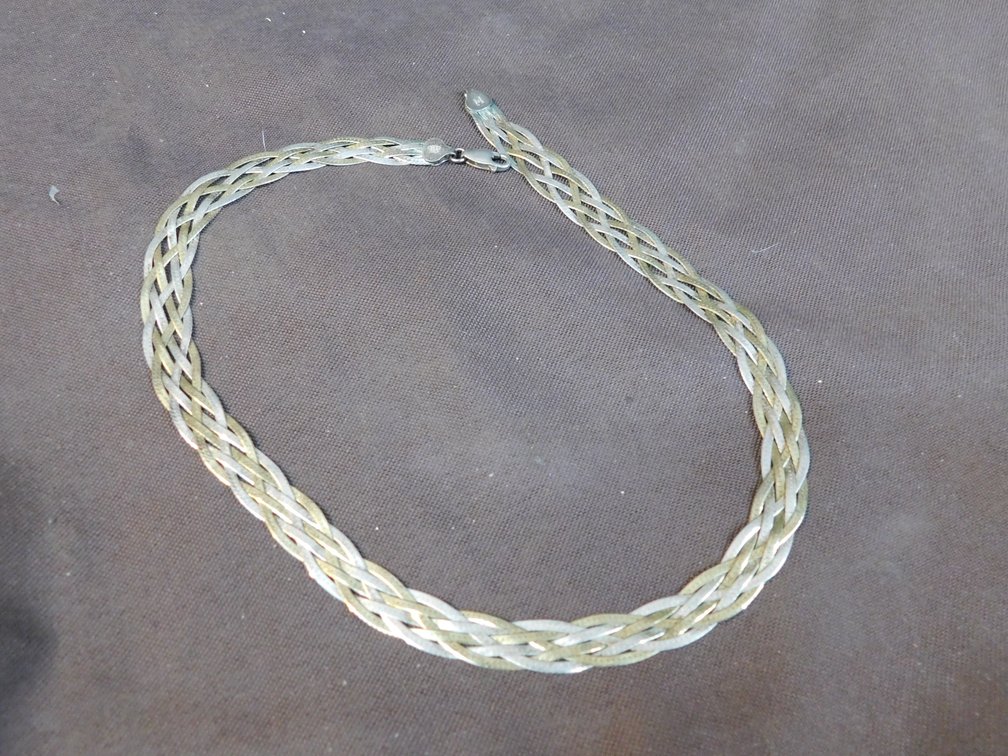 Sterling Silver Necklace 18", 19.9 Gram