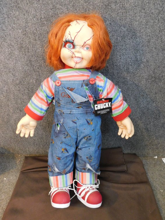 Life Size Chucky Doll 27" T, New