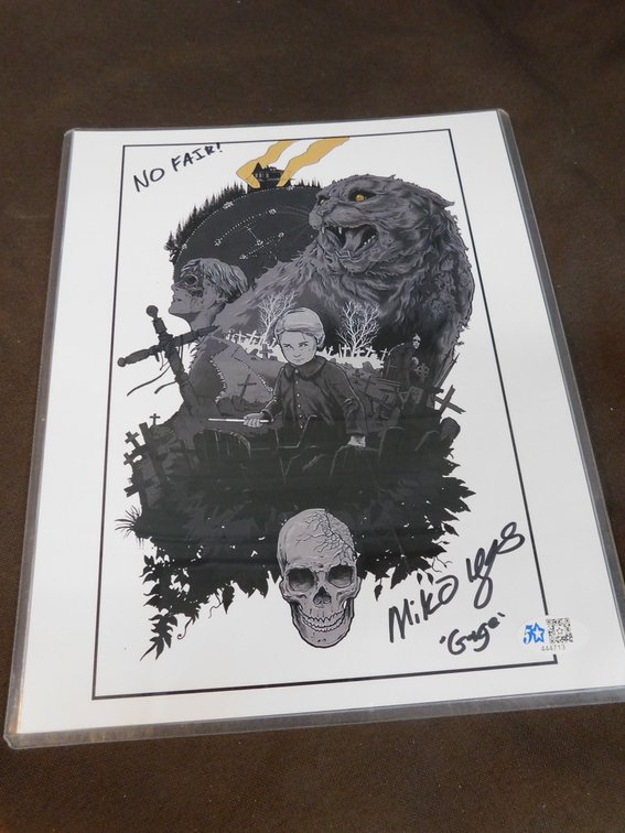 Pet Cemetery Mini Poster Signed by Miko Huse, Please Preview, #444713