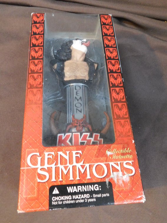 Gene Simmons Collectible Statuette, NOS