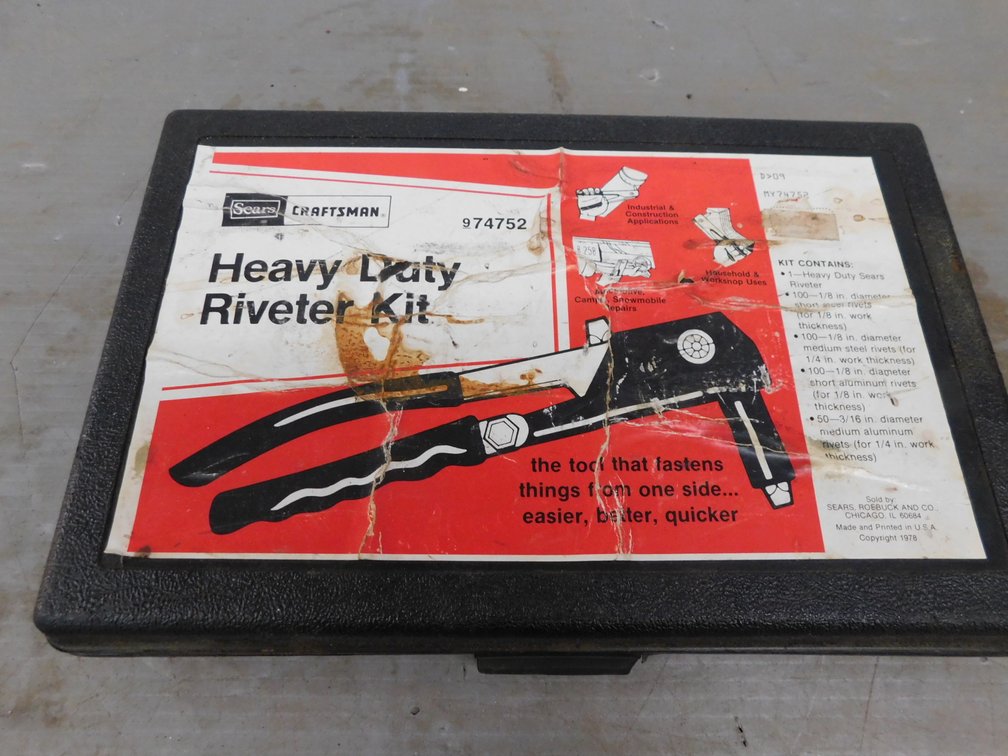 Sear's Craftsman Heavy Duty Rivet Kit