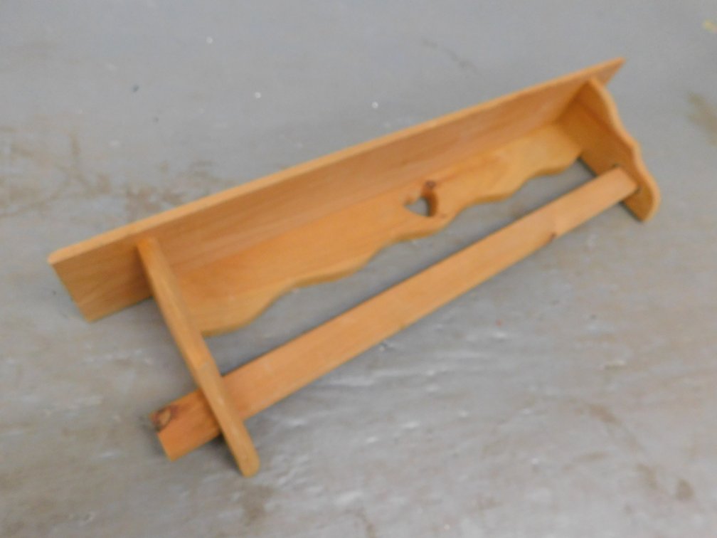 Pine Quilt Rack 35.5" Wide