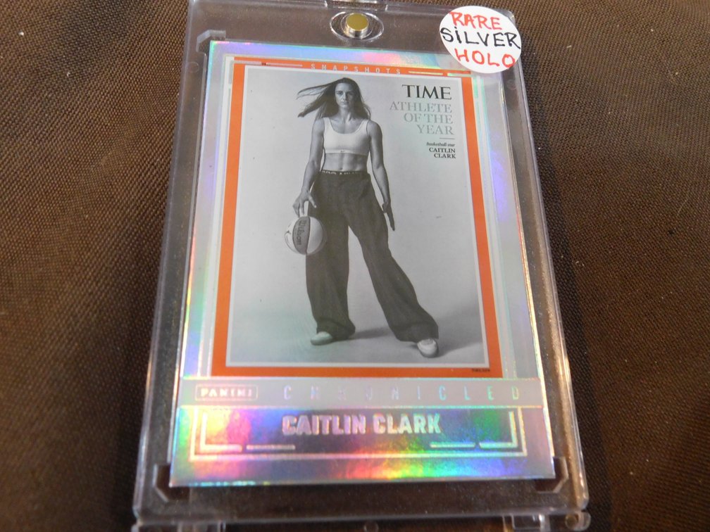 2025 Caitlin Clark Rare Silver Holo Card #99 by Panini