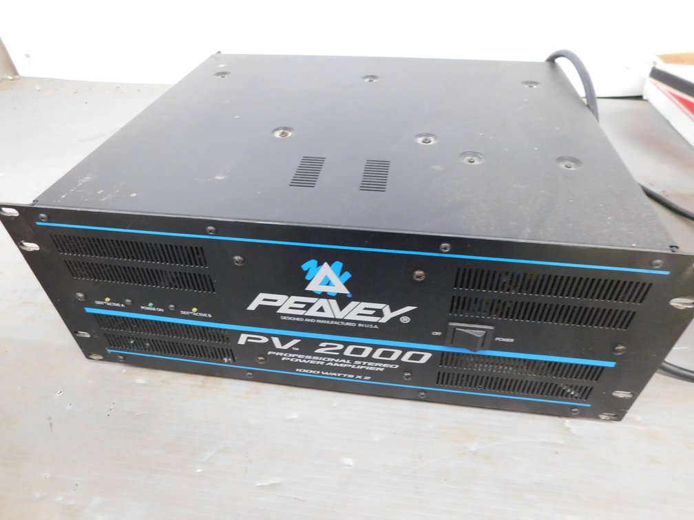 Peavey PV 2000 AMP, Owner States Works