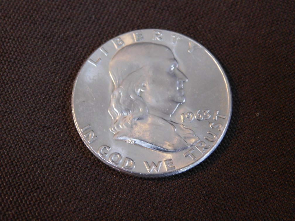 1963 Frankiln Half Dolalr
