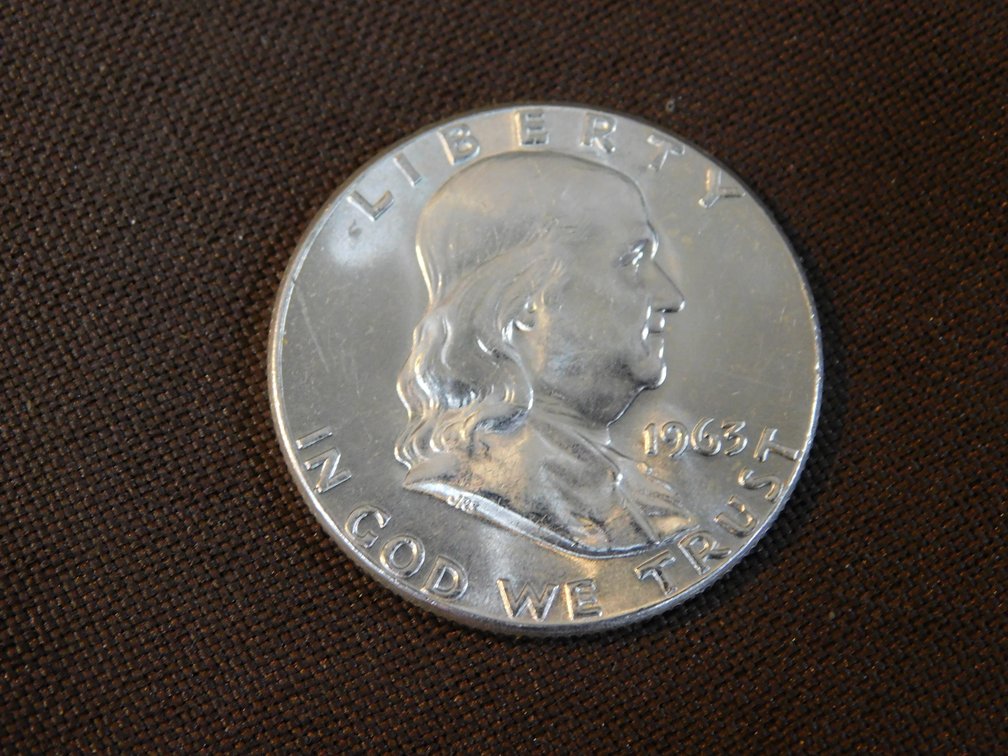 1963 Frankiln Half Dolalr