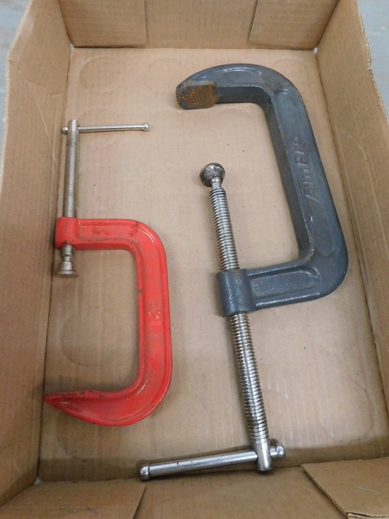 Two C Clamps