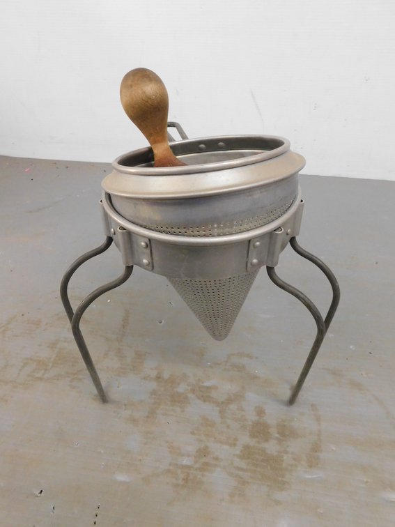 Antique Ricer With Wood Tool