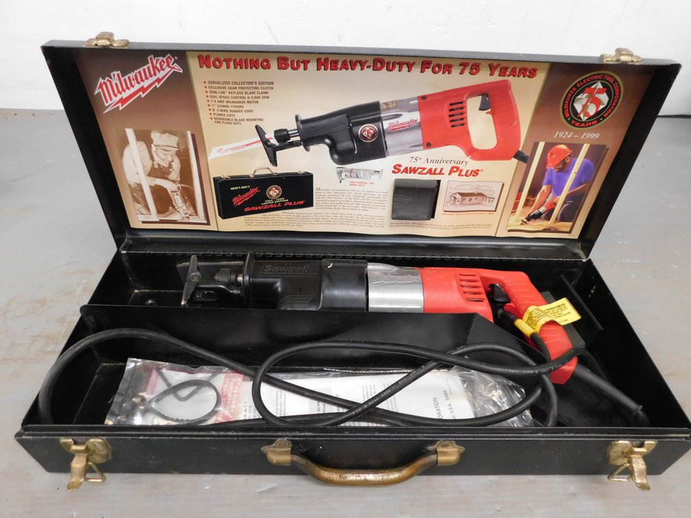 Milwaukee Limited Edition 75th Anniversary Sawzall Plus