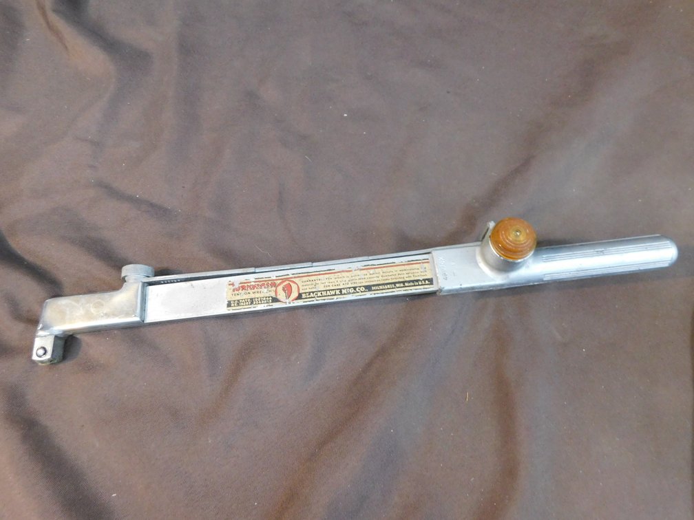 Vintage Blackhawk Mfg. Torque Wrench