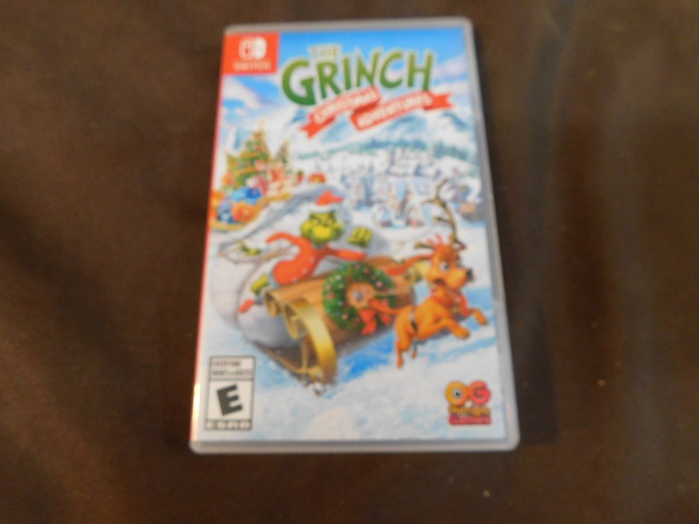 Nintendo Switch Game "The Grinch Christmas Adventures"