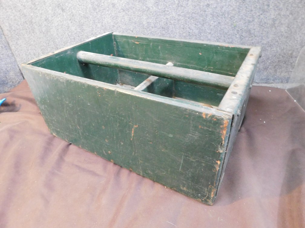 18" x 12" x 8 1/2" Wood Tool Caddy