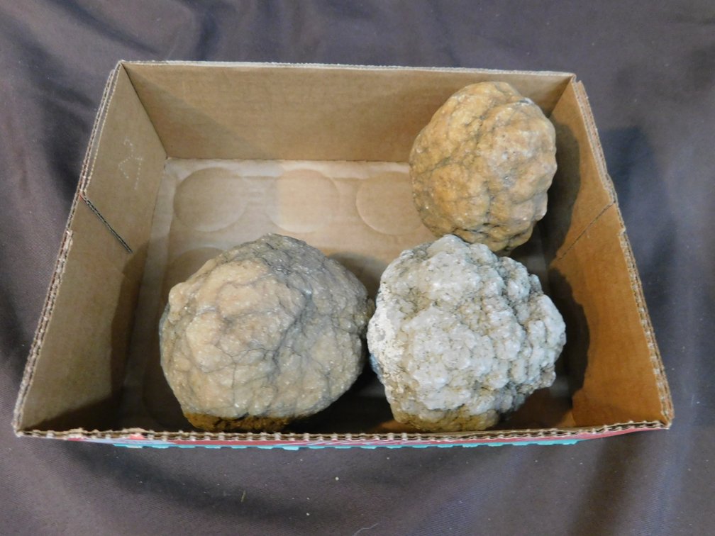 Three Geodes