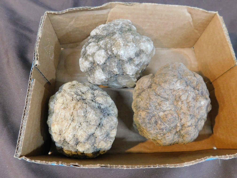 Three Geodes