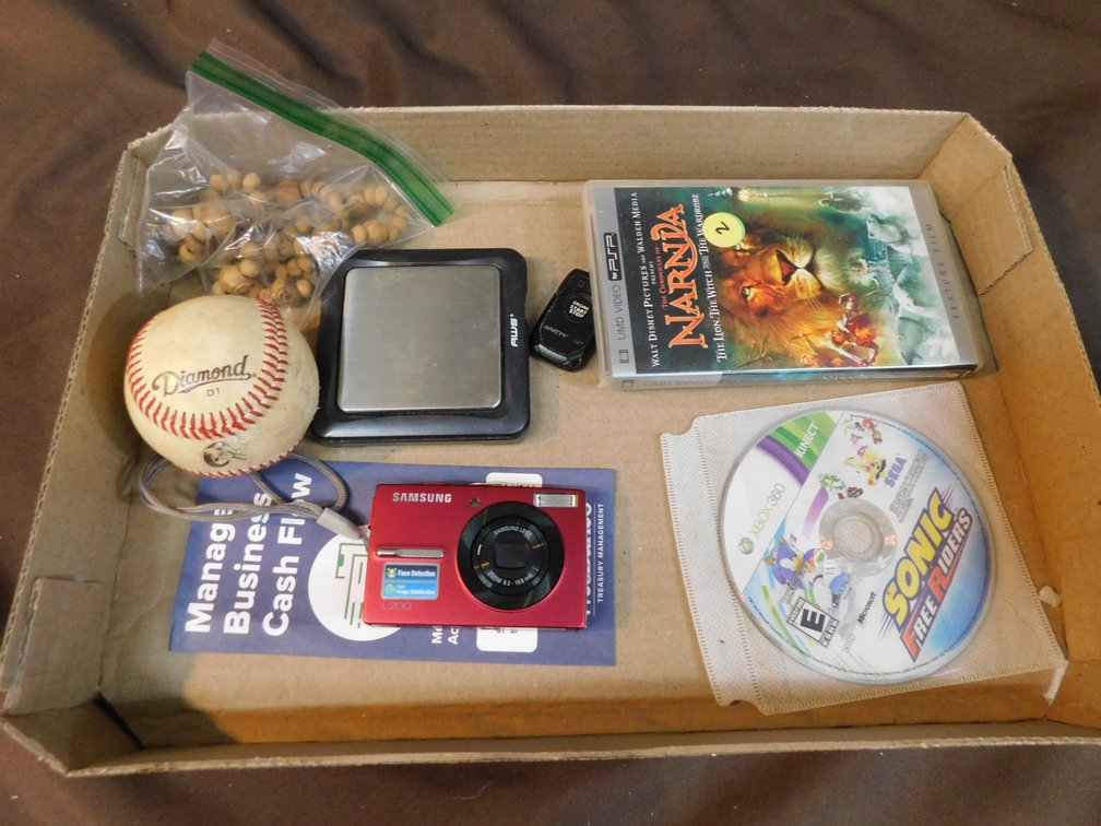 PSP Narnia Game, Camera, Xbox 360 Game, Baseball