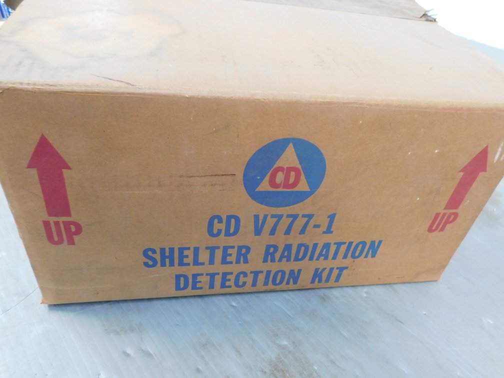 Vintage Radiological Survey Meter Model 1A, Mfg. 1962