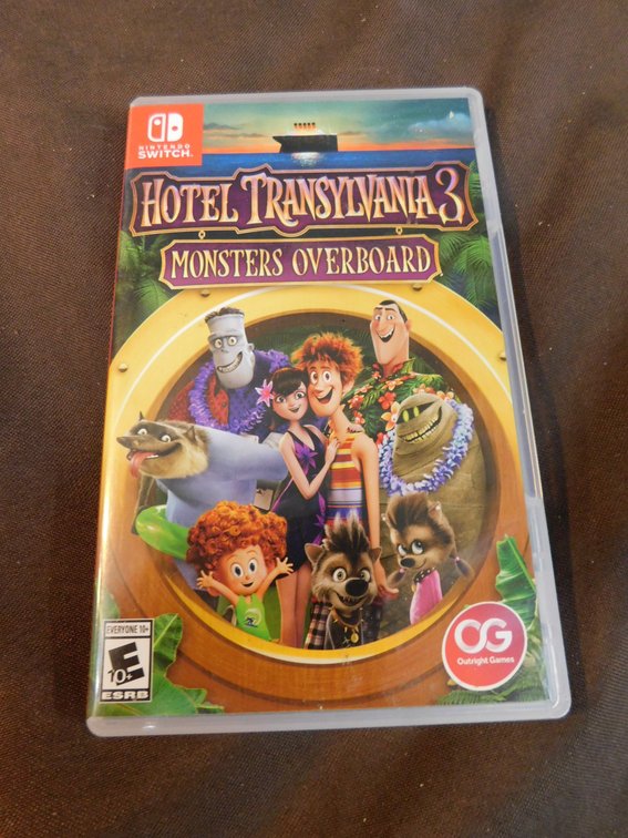 Nintendo Switch Game "Hotel Transylvania 3 Monsters Overboard"