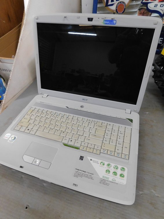 Acer Aspire Laptop 7720-6569, No Power Cord