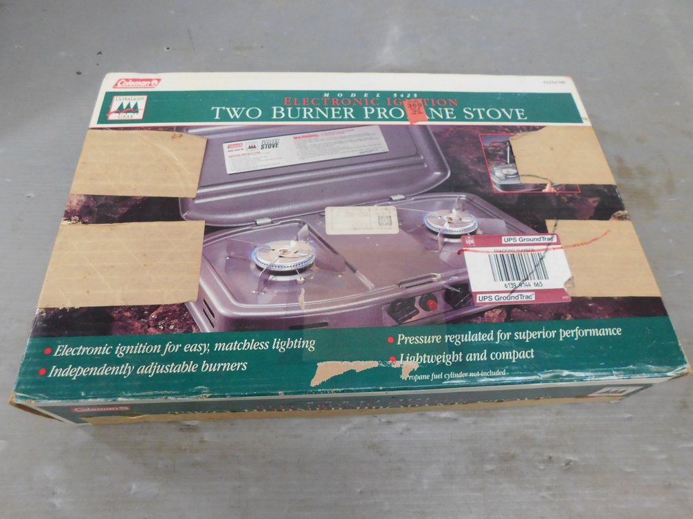 Coleman Model 5425 Two Burner Propane Stove