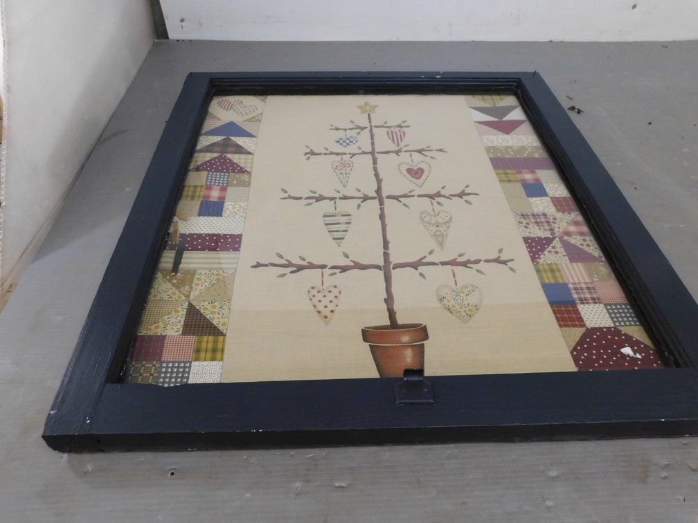 Antique Window Pane 30" x 31 1/2"