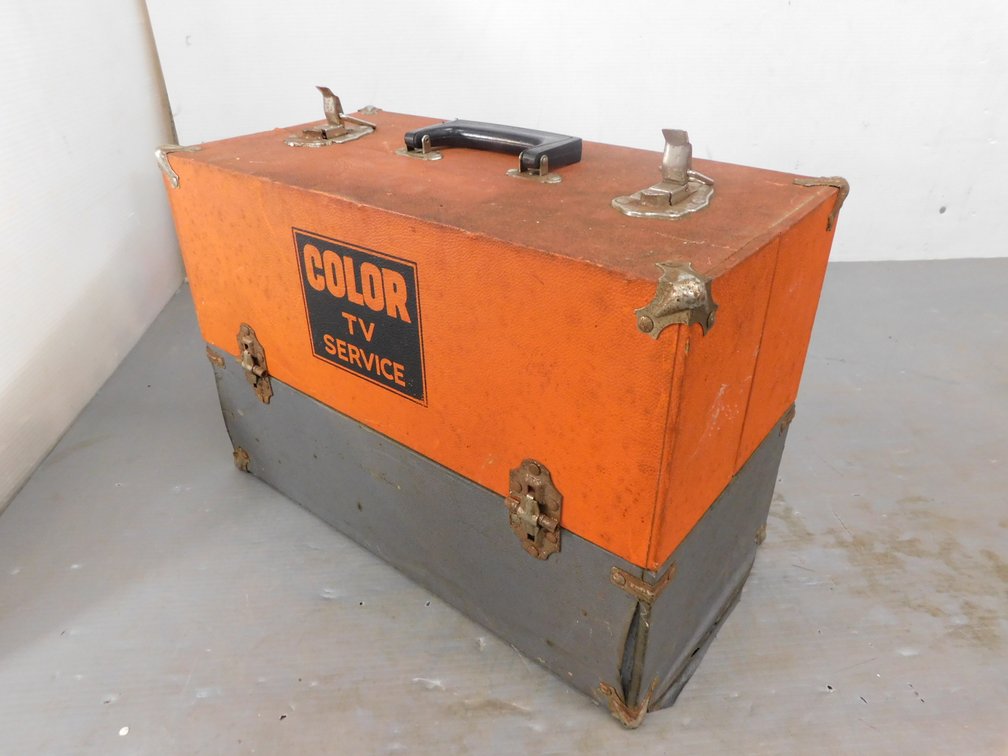 Antique Color TV Service Tubing Box