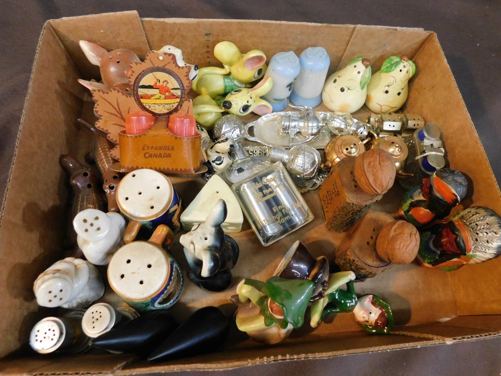Vintage Salt & Pepper Shakers
