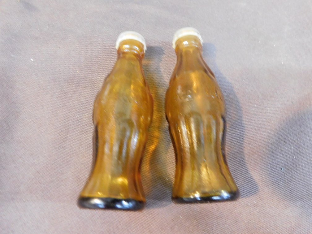 Vintage Coca-Cola Salt & Pepper Shakers