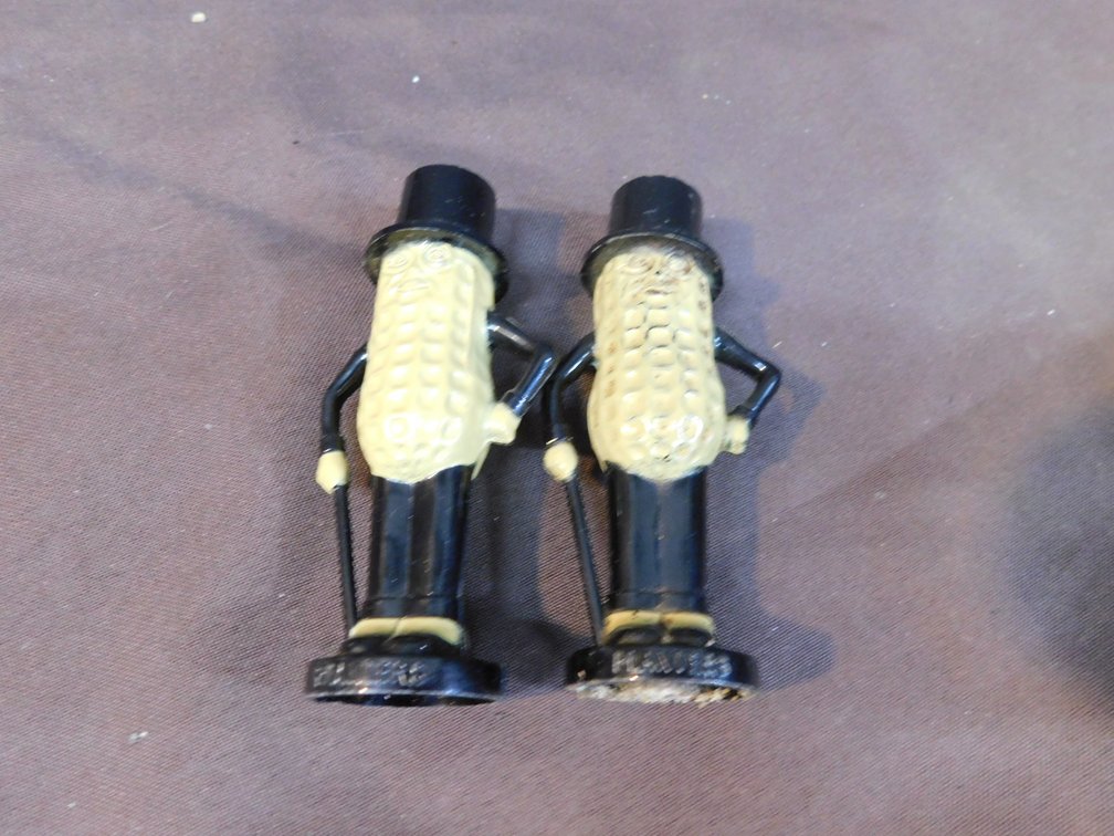 Vintage Mr. Peanut Salt & Pepper Shakers