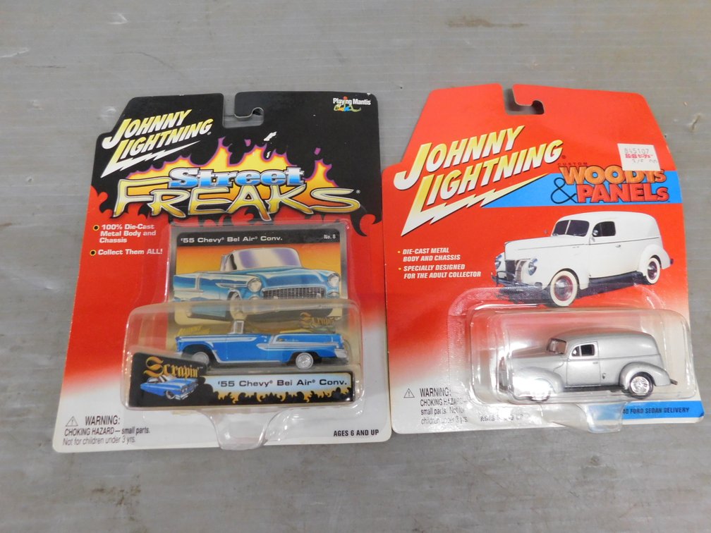 Two Johnny Lightning Die Cast Collectibles, New In Package