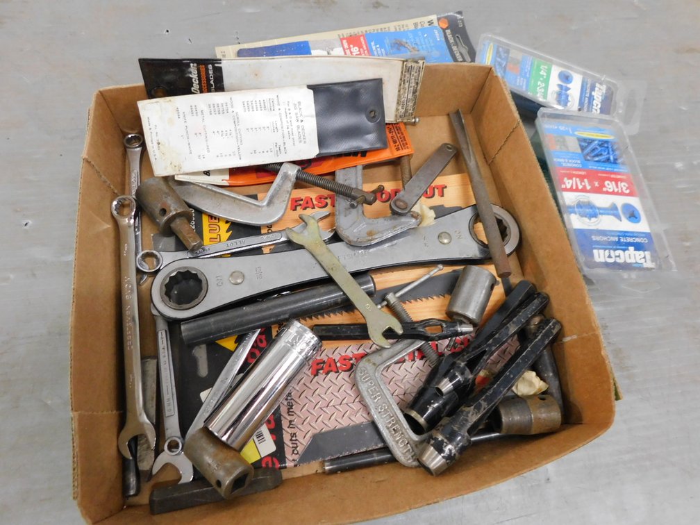 Tap Con Concrete Anchors, Punches, Sockets, Wrenches etc.