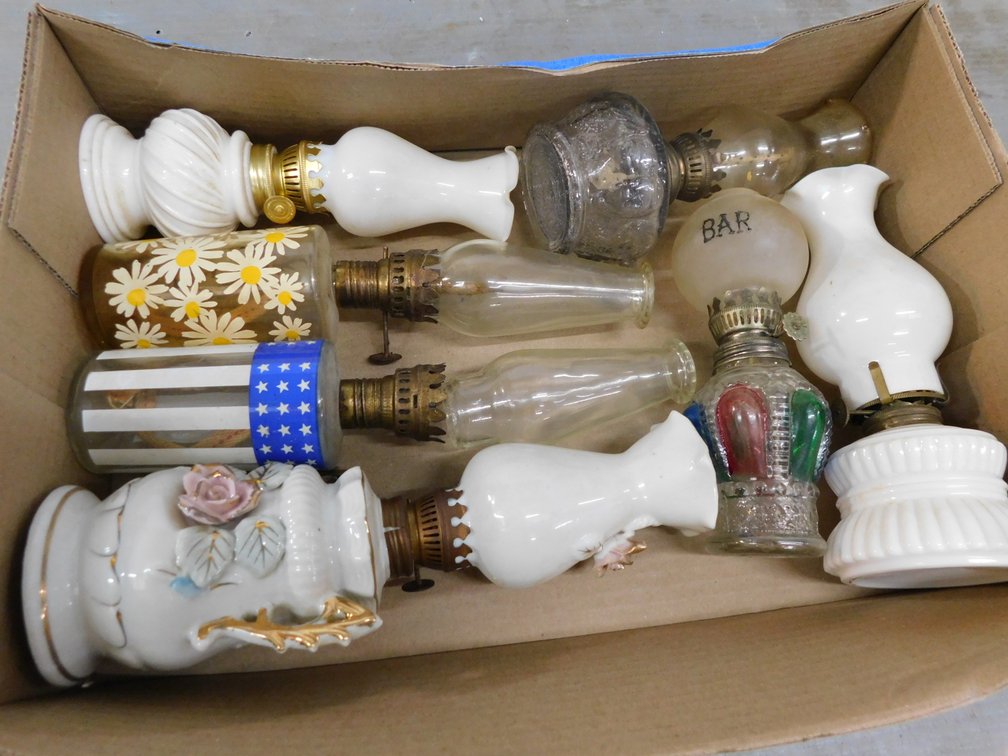 Vintage Mini Oil lamps