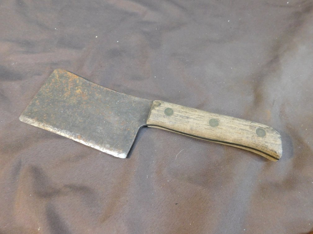 Vintage Meat Cleaver