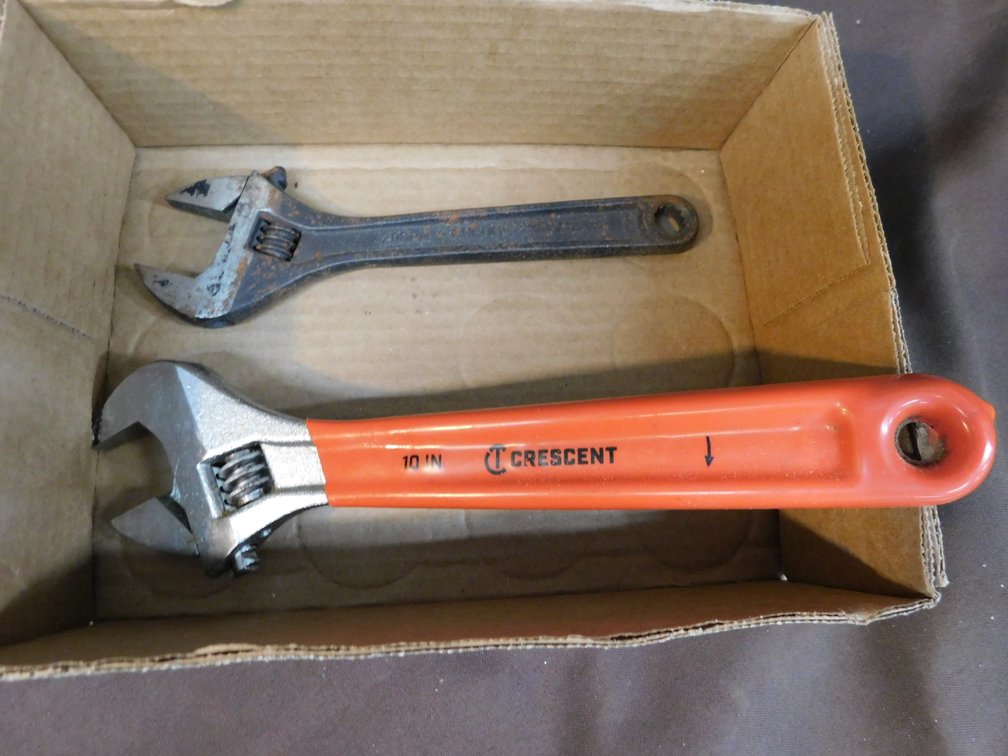 Two Crescent Wrenches