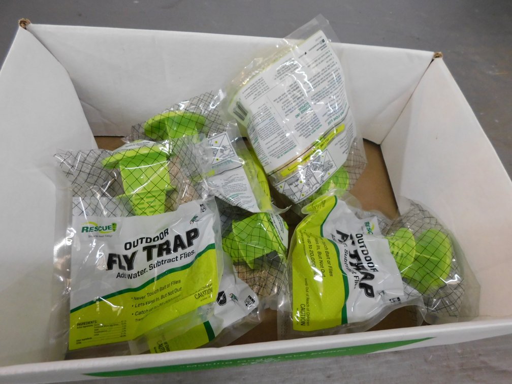 Five Outdoor Fly Traps, New