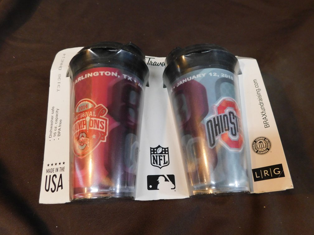 2014 Ohio State National Championship Cups Brand New in Package