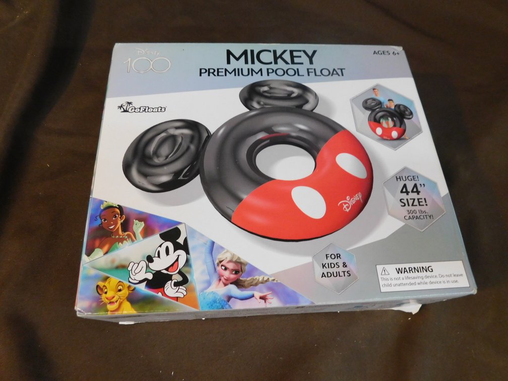 Mickey Premium Pool Float 44" Size, New in Package