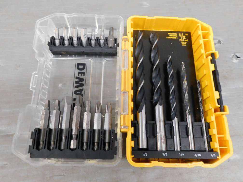 Dewalt Torque Bits and Drill Bits