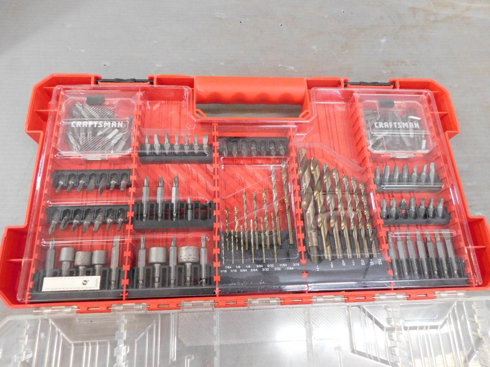 Craftsman Torque Bits, Drill Bits missing One bit
