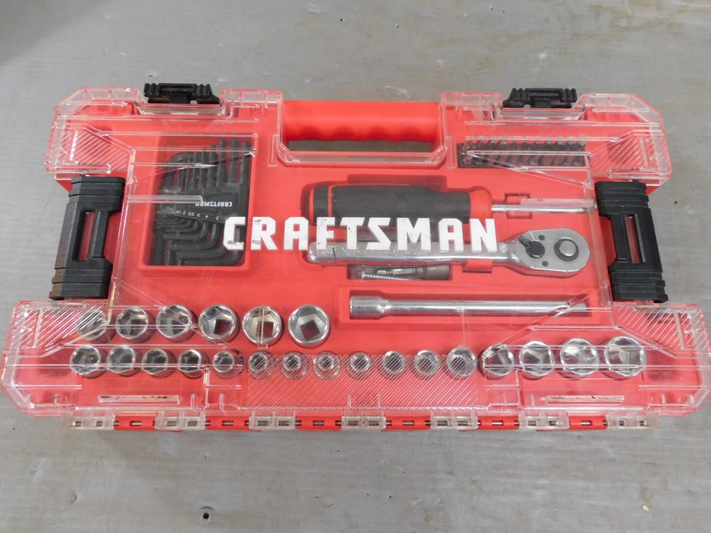 Craftsman 3/8 Ratchet with Sockets etc.