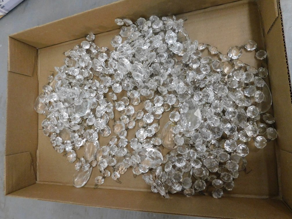 Glass Chandlier Pieces