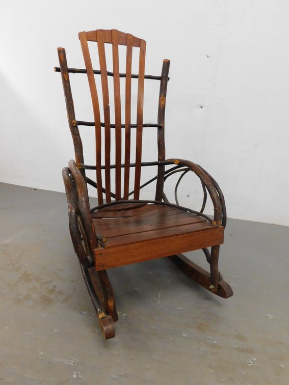 Amish Style Bentwood Rocking Child Rocking Chair