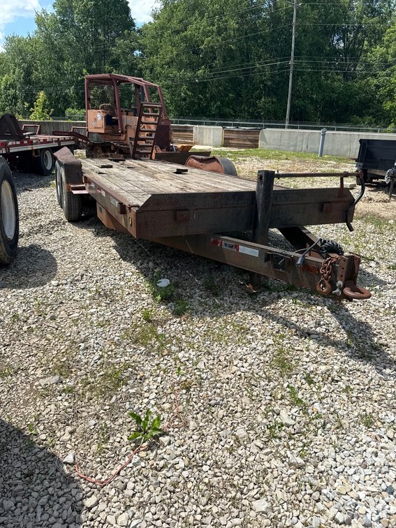 20' Dovetail Pendal Hitch with Ramps, 14,400 GVW